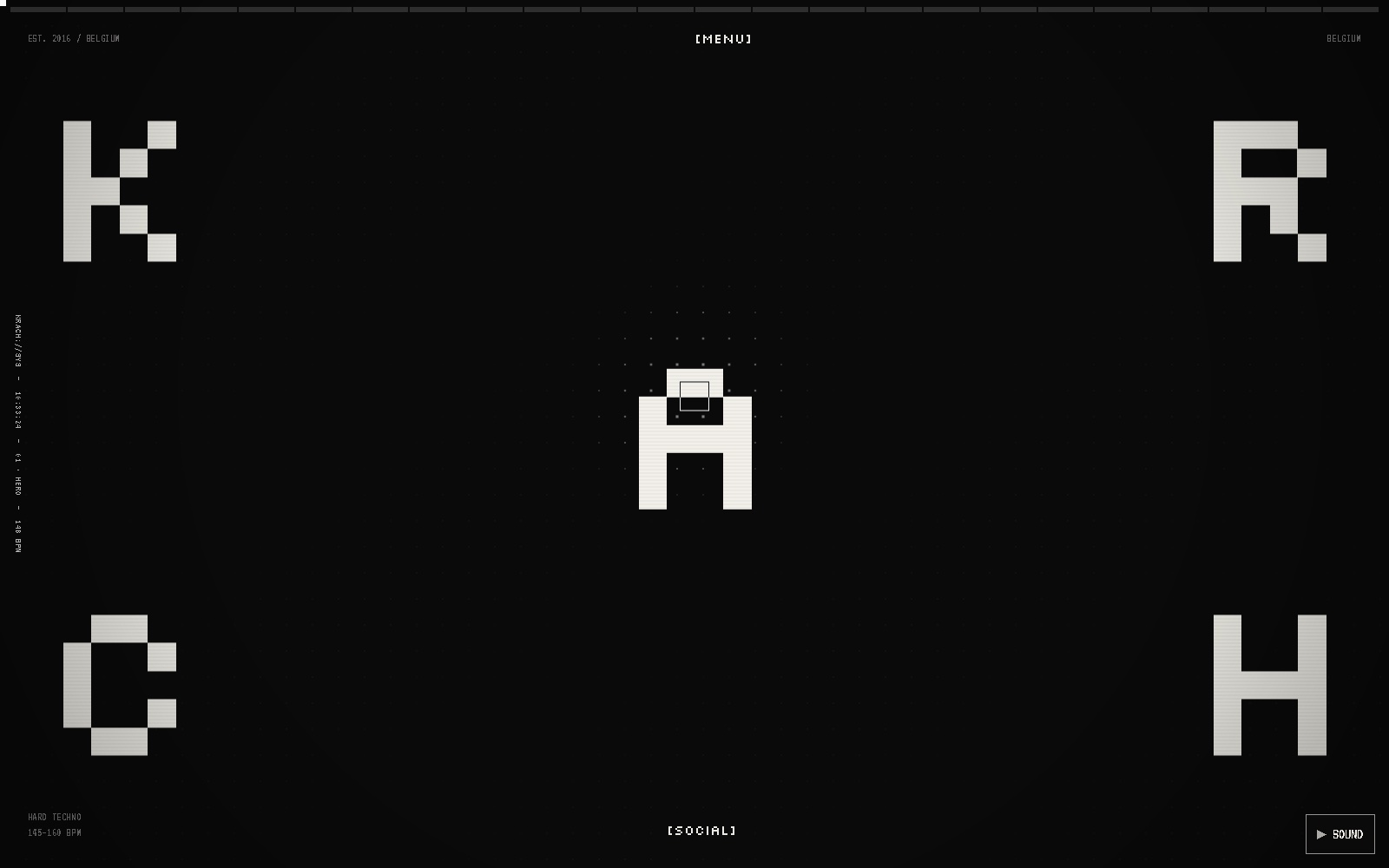 KRACH — Hard Techno. Belgium. KRACH — Hard Techno. Belgium.